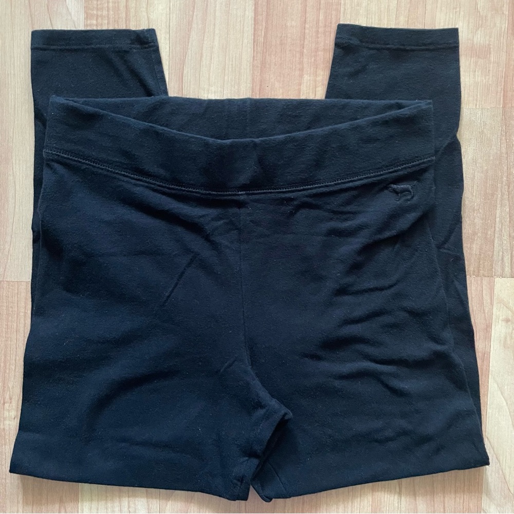 Women Victoria's Secret PINK Capri Leggings Black Size XS